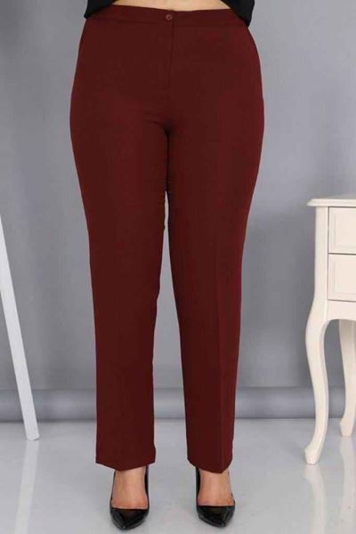 Picture of CURVY GIRL STRAIGHT LEG TROUSER